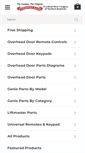 Mobile Screenshot of overheaddoorpartsonline.com